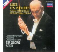 GEORG/LPO/OP SOLTI - LES PRELUDES/TASSO/MEPHISTO-WALZER 1 CD NEW LISZT,FRANZ
