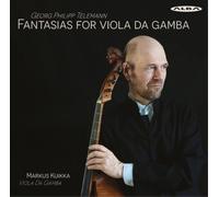 Markus Kuikka – Georg Philipp Telemann: Fantasias for viola da gamba – Alba