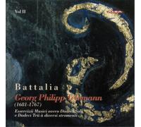 Georg Philipp Telema Georg Philipp Telemann: Battalia - Volume (CD) (US IMPORT)