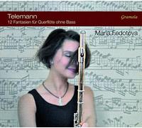 Georg Philipp Telema - Telemann 12 Fantasien Fur Querflote Ohne Bas - F600z