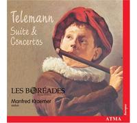Georg Philipp Telemann - Concertos & suite pour flûte, viole de gambe, violon, cordes & basse continue