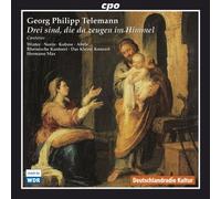 Georg Philipp Telemann: Drei sind, die da zeugen im Himmel by Georg Philipp Telemann (2007-05-30)
