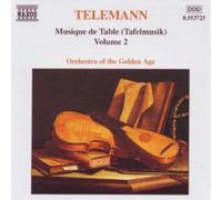Georg Philipp Telemann Musique de Table (Tafelmusik) Volume 2 (CD) (US IMPORT)