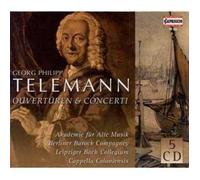 Georg Philipp Telemann - Overturen And Concerti (Akademie Fur Alte Musik)