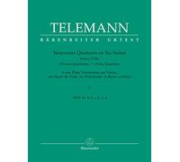 Georg Philipp Telemann-Paris Quartets Vol.1-Flute, Violine, Viola da gamba oder