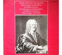 Georg Philipp Telemann - Sechs Sonaten Für Blockflöte Und Basso Continuo Aus »Der Getreue Musikmeister« Und »Essercizii Musici« [Vinyl LP]