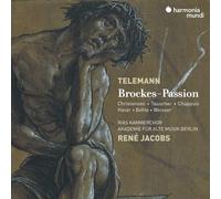 Jacobs – Telemann: Brockes-Passion – CD – Harmonia Mundi