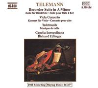 Georg Philipp Telemann - Telemann: Recorder Suite, Viola Concerto