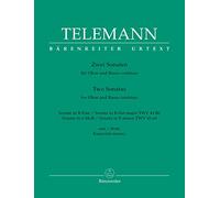 Georg Philipp Telemann-Two Sonatas for Oboe and Basso continuo-Oboe and BC