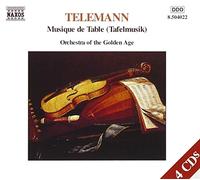 Georg Phillip Telemann - Musique De Table (Orchestra Of The Golden Age)