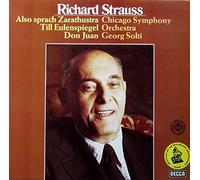 Georg Solti & Chicago Symphony Orchestra - Strauss: Also sprach Zarathustra / Till Eulenspiegel / Don Juan [Vinyl LP] [Schallplatte]