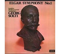 Georg Solti / London Philharmonic Orchestra - SXL 6569 Elgar Symphony 1 LPO Georg Solti LP