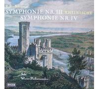 Georg Solti und die Wiener Philharmoniker - Schumann: Symphonien Nr. 3 Es-dur, op. 97 "Rheinische" & Nr. 4 d-moll, op. 120 [Vinyl LP] [Schallplatte]