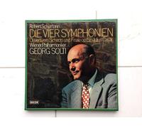 Georg Solti & Wiener Philharmoniker - Schumann: Die vier Symphonien (und Ouvertüren: Scherzo und Finale op. 52 & Julius Cäsar) [Vinyl Schallplatte] [3 LP Box-Set]