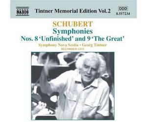 Georg Tintner - Symphonies 8 & 9 [New CD]
