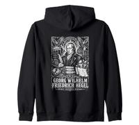 Georg Wilhelm Friedrich Hegel Spirit Becomes History Zip Hoodie