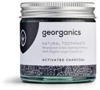 Georganics Mineral toothpaste with activated charcoal, 120 ml