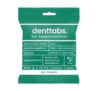 DENTTABS Dental care Toothbrush tablets DENTTABS with fluoride 125 Stk.