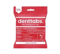 Georganics Denttabs Toothtablets Strawberry 125 Pieces fluoride - 2 Pack