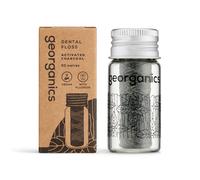 Georganics Fluoride Dental Floss Charcoal 50m
