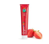 Georganics Fluoride Toothpaste - Hydroxyapatite - 75ml - Strawberry - Kids | 100% Natural & Sustainable - Formulated for Kids - Prevent Cavities & Strengthens Tooth Enamel - Fight Plaque