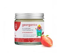 Georganics Kids Fluoride Toothpaste with Hydroxyapatite - Strawberry - 50ml