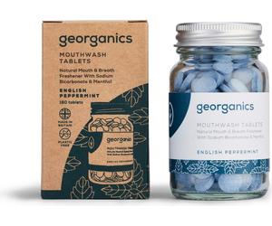 Georganics Mint Mouthwash 180 Tablets