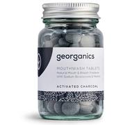 Georganics Mouthwash Tablets - Charcoal - 180 Tabs