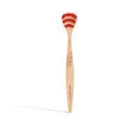 Georganics Natural Tongue Brush - BPA-Free & FSC-certified - Compostable | Compostable Handle & Recyclable Bristles - Beechwood Tongue Scraper - Prevents Bad Breath & Bacteria - Sustainable