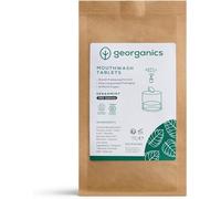 Georganics Organic Mouthwash Tablets Refill Pack (720 Tabs) - Natural Spearmint Mouthwash Tablets for Fresh Breath - Plastic-Free, Travel Friendly, Vegan Oral Care