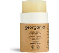 Georganics Natural Peppermint Flavour Foaming Toothsoap with Virgin Coconut Oil and Olive Oil 30 ml