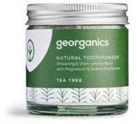Georganics Tea Tree Whitening Tooth Powder 60 ml