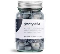 Georganics Toothpaste Tablets - Activated Charcoal - 120 Tabs