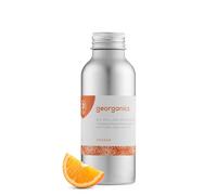 Georganics Whitening Oil Pulling Mouthwash - Orange Flavoured - Plaque-Reducing Coconut Oil Blend - 100% Natural Ingredients - SLS, Glycerine & Fluoride Free - Organic, Vegan, Cruelty-Free - 100ml