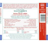 GEORGE ALEXANDER MCFARREN: ROBIN HOOD NEW CD