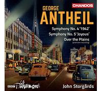 George Antheil - Symphony No. 4 1942/Symphony No. 5 Joyous/... - CD - P2222z