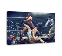 George Bellows Jack Dempsey Vs Luis Firpo Boxing Poster Decorative Painting Canvas Wall Posters And Art Picture Print Modern Family Bedroom Decor Posters 12x18inch(30x45cm)
