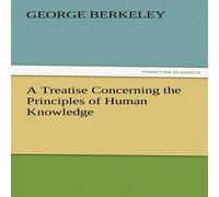 George Berkeley A Treatise Concerning the Principles of Human Knowledge Paperback Book in Orange George Berkeley Orange