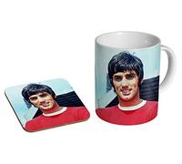 George Best Ceramic Coffee Mug + Coaster Gift Set …