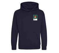 George Best Manchester United Icon Frame Kids Hoodie - Navy / 14-15 years