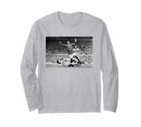George Best Tackled Man Utd West Ham World Cup Football 1971 Long Sleeve T-Shirt