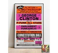 George Clinton And The P-Funk All Stars 1996 Tour Poster Similar To A1-36"x24" :: Bring Your Walls To Life !!