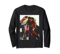 George Clinton Funk Parliament-Funkadelic By AJ Barratt Long Sleeve T-Shirt