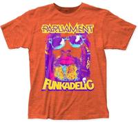 George Clinton P-Funk Soft Fitted 30/1 Unisex Cotton Tee(Large)