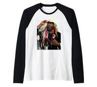 George Clinton Parliament-Funkadelic Funk By AJ Barratt Raglan Baseball Tee