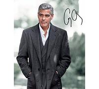 George Clooney Autograph Signed A4 Photo Print
