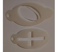 George Cross & Rugby Ball face Painting Stencils World Cup England English 6 Nations