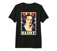 George Eliot Retro Poster Propaganda Premium T-Shirt