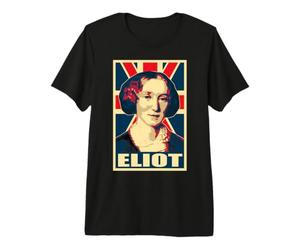 George Eliot Retro Poster Propaganda Premium T-Shirt