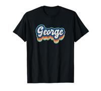 George First Name Boy Vintage Style 70s 80s Personalized T-Shirt